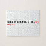 Mr n Mrs Dennie strt  Puzzles