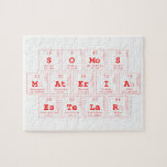 somos
 materia
 estelar  Puzzles