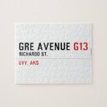 GRE AVENUE  Puzzles