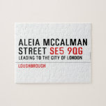 Aleia Mccalman Street  Puzzles