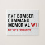 raf bomber command memorial  Puzzles
