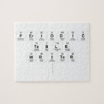 Periodic
 Table
 Writer
   Puzzles