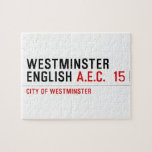 Westminster English  Puzzles