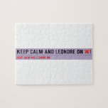 Keep Calm And Leondre On  Puzzles