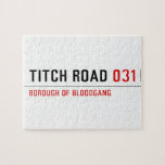 TITCH ROAD  Puzzles