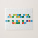 I love you
 You love me
 
 WE NO DO NO BARNY
 AROUND HERE  Puzzles