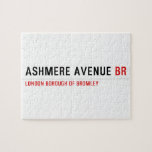 ASHMERE AVENUE  Puzzles