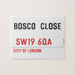 BOSCO  CLOSE    Puzzles