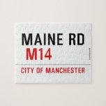MAINE RD   Puzzles