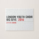 London Youth Choir Big Give   Puzzles