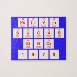 Potvin
 SUCKS
 Since
 1979  Puzzles