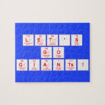 Let's
 Go
 Giants!  Puzzles