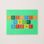 Periodic
 Table
 Writer  Puzzles