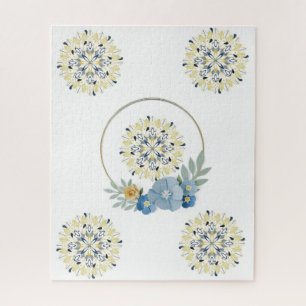 Puzzles Blue Mandala