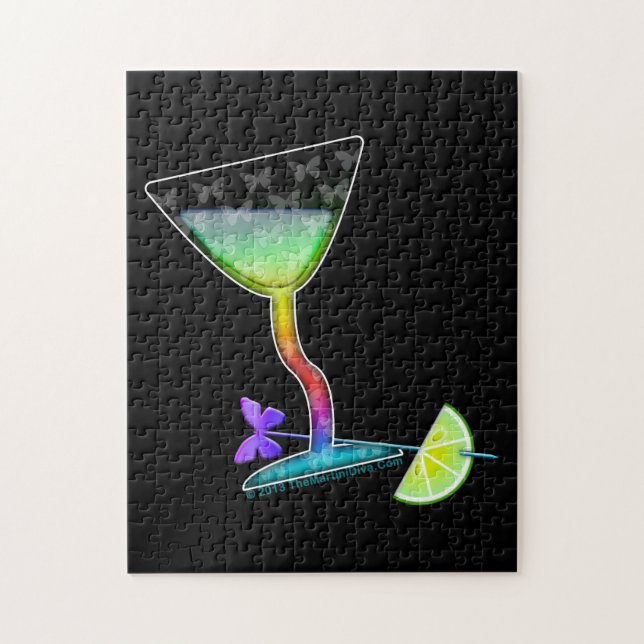 PUZZLES - BUTTERFLY MARTINI (Vertical)