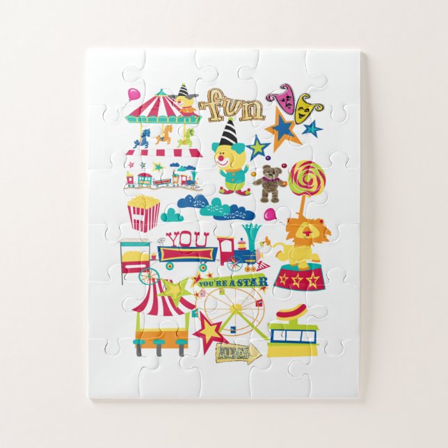 Puzzles Carnival Circus  (Vertical)