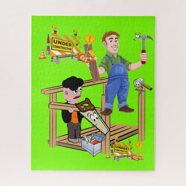 Puzzles Carpenter Tools Hammer (Vertical)