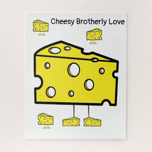 Puzzles Cheese Cheesy Brotherly Love 