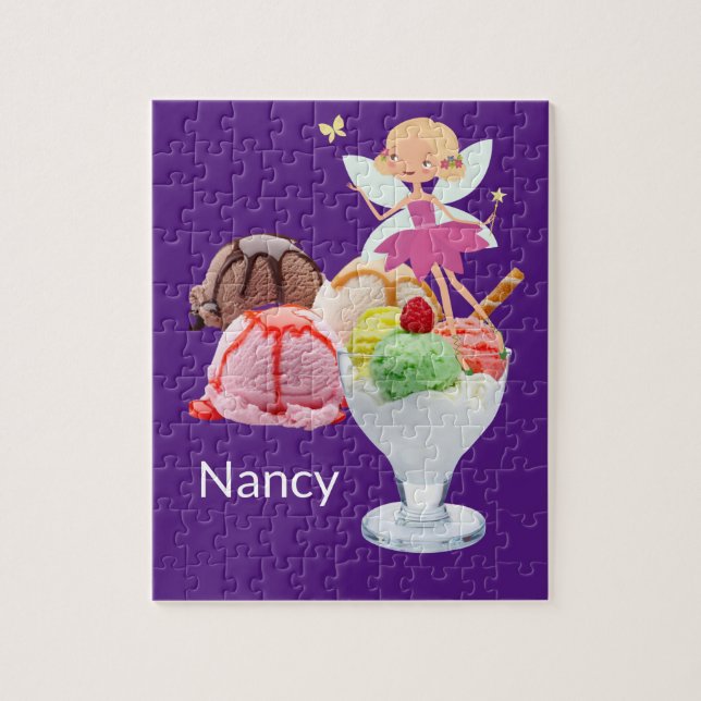 Puzzles Fairy Purple Ice Cream (Vertical)