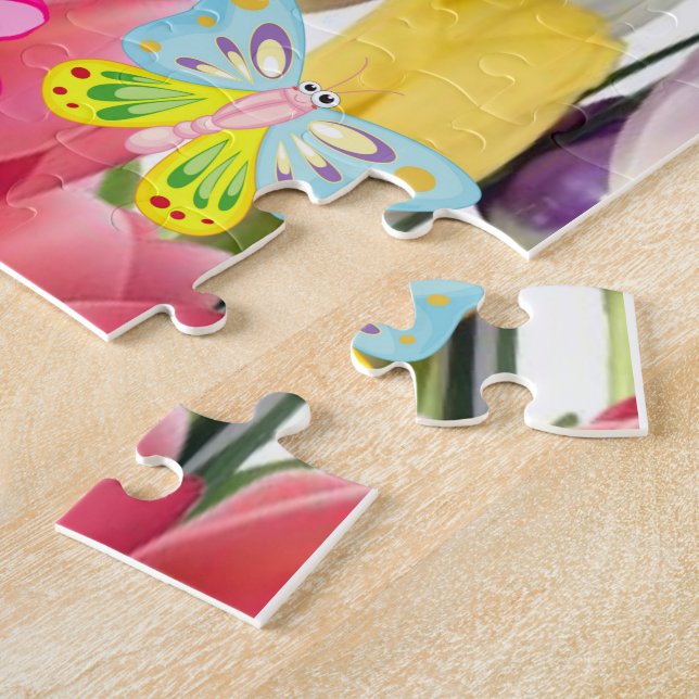 Puzzles Floral Butterfly (Side)