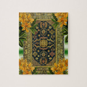 Puzzles Floral Rug