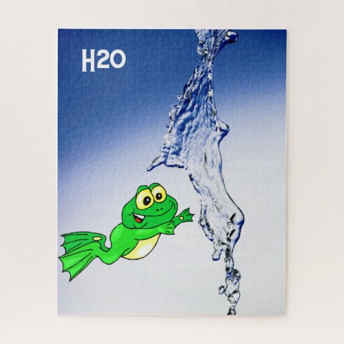 Puzzles H20 Water Frog