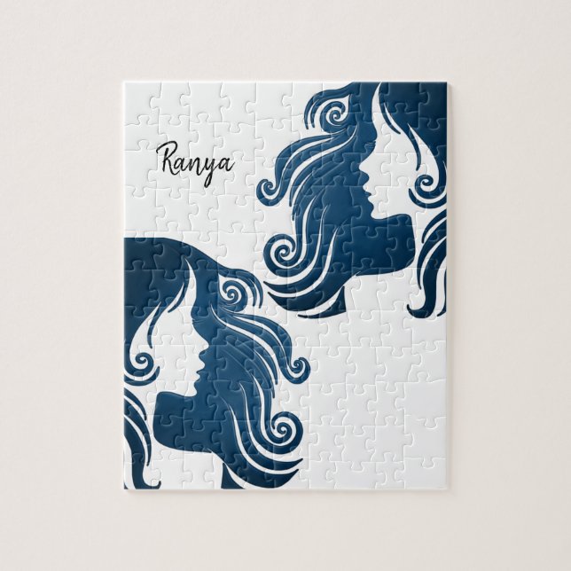 Puzzles Hair Beauty Salon (Vertical)