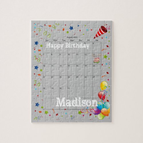 Puzzles Happy Birthday August 2022 Jigsaw Puzzle