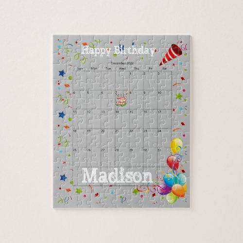 PuzzlesHappy Birthday December 2022 Jigsaw Puzzle