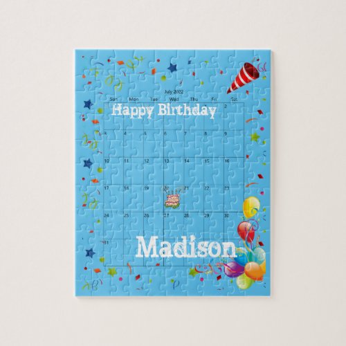 Puzzles Happy Birthday July 2022 Jigsaw Puzzle