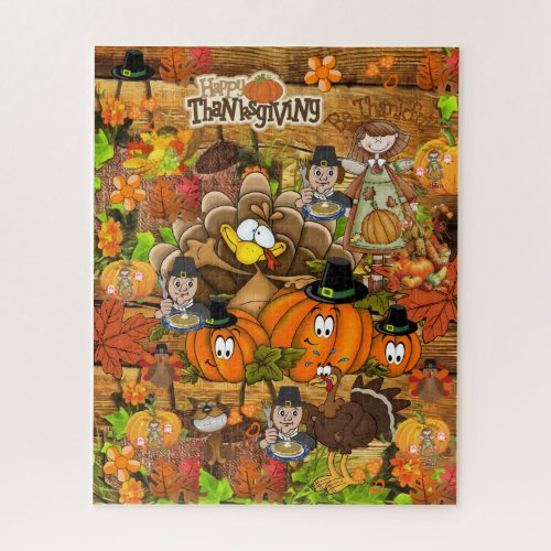 Puzzles Happy Thanksgiving Day