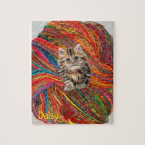 Puzzles Kitten Yarn