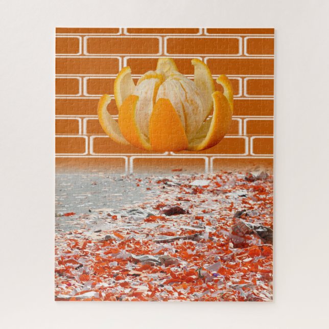 Puzzles Orange Brick (Vertical)