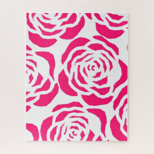 Puzzles Pink Leopard Pattern