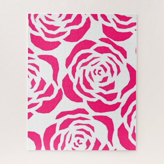 Puzzles Pink Leopard Pattern (Vertical)
