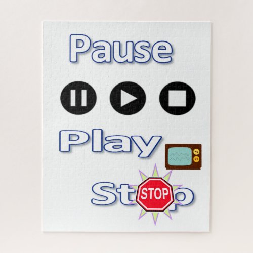 Puzzles Play Pause Stop