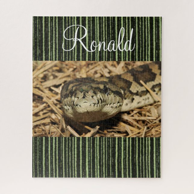 Puzzles Snake Green (Vertical)