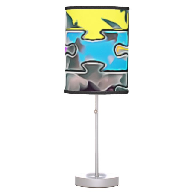 Puzzles Table Lamp (Front)