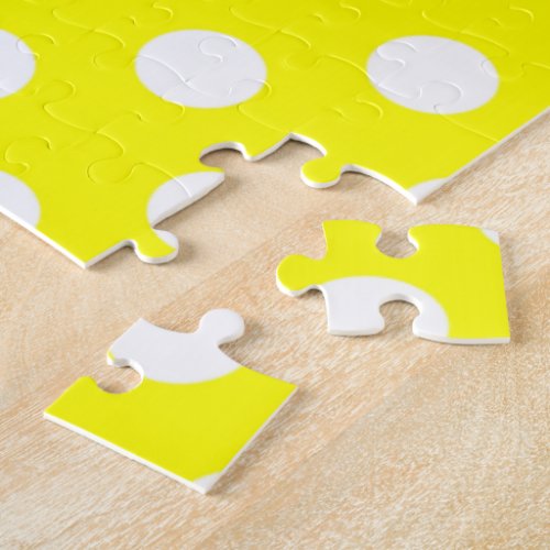 Puzzles Yellow Polkadot Happy Birthday 
