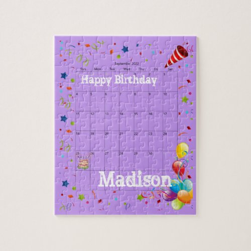 PuzzlesHappy Birthday September 2022 Jigsaw Puzzle