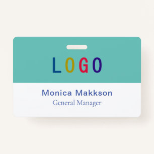 PVC Plastic Volunteer Badge with Clip Custom Logo