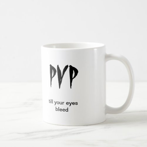 PVP Online Gaming Mug