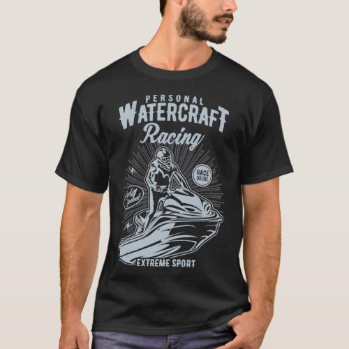 PWC Jet Ski Watercraft Racing T_Shirt