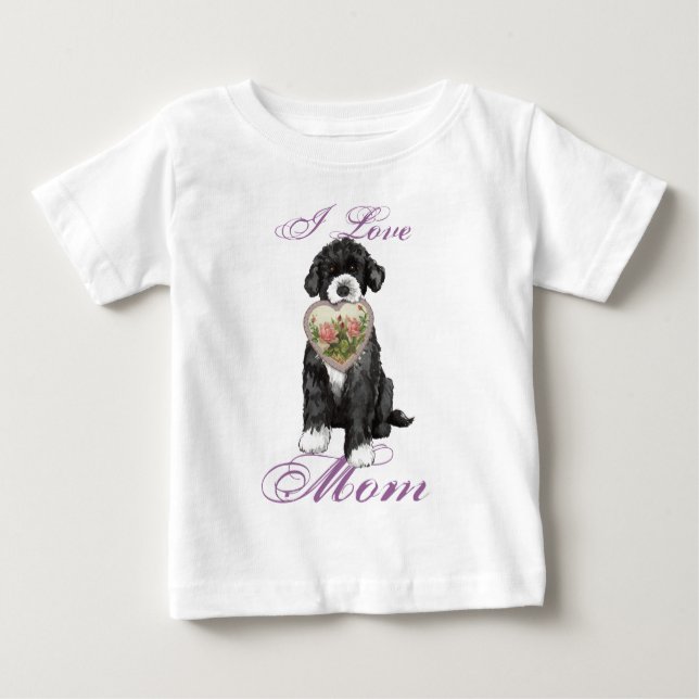 PWD Heart Mom Baby T-Shirt (Front)