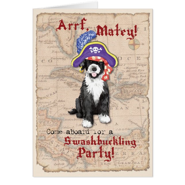 PWD Pirate Invitation (Front)