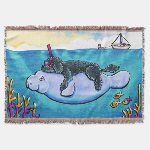 PWD Water Babies Throw Blanket