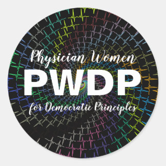 PWDP ecg vortex stickers