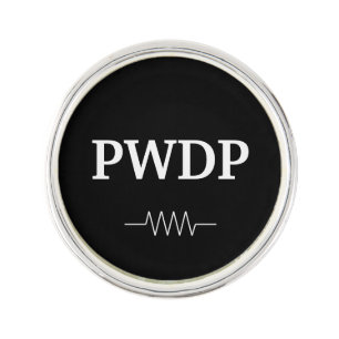 PWDP Resistor Round Lapel Pin