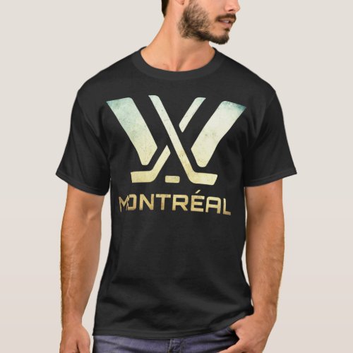 PWHL Montreal distressed T_Shirt
