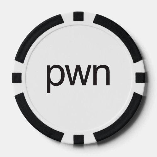 pwn poker chips